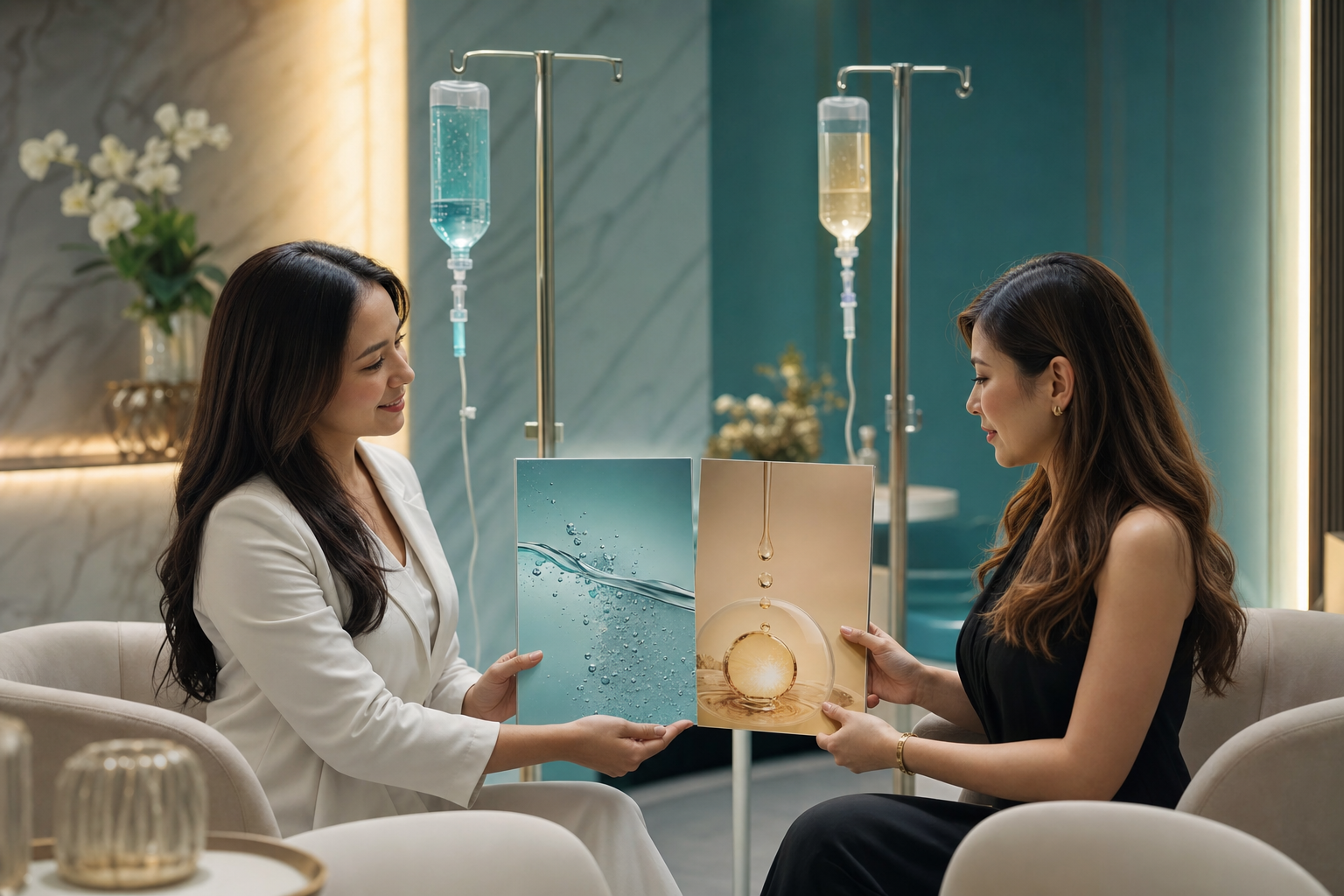 IV Drip vs. Glow Drip: Which SkinDrip Service Fits Your Goal?