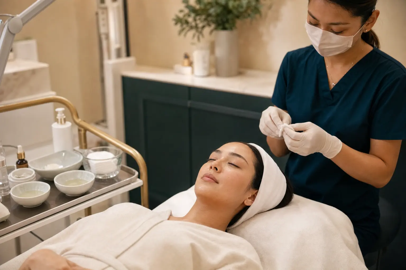 Facial Glow Therapy at SkinDrip